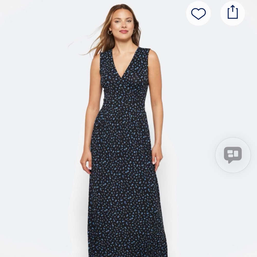 41 Hawthorn Navy Floral Maxi Dress